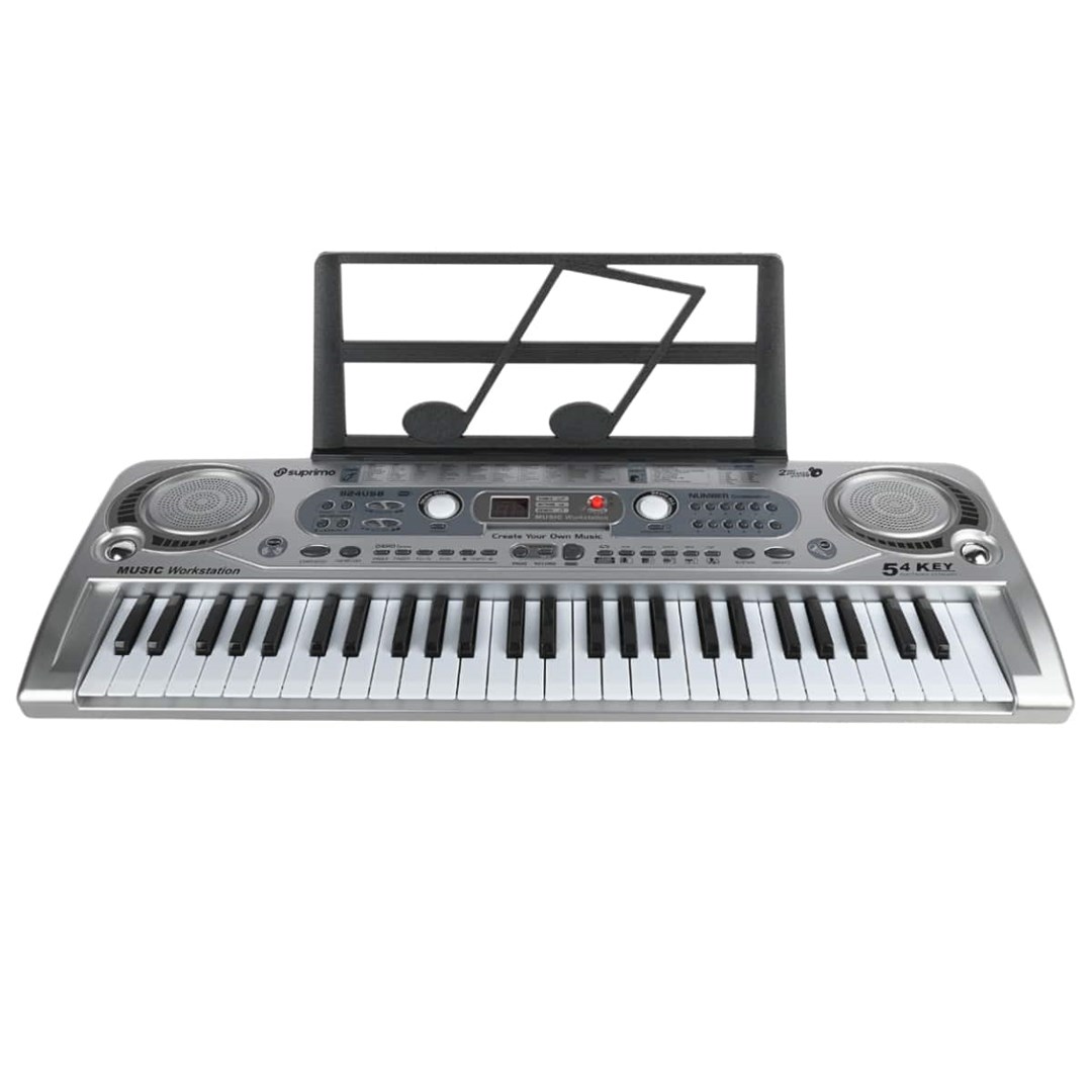 SUPRIMO 824 USB KEYBOARD - Organy z mikrofonem dla dzieci do nauki gry