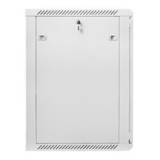 Szafa montażowe Lanberg WF01-6618-10S (18U; 900mm / 600mm / 600 mm; wisząca; Szklane; 19''; kolor szary)
