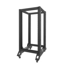 Stojak rack Lanberg OR01-6822-B (22U; kolor czarny)