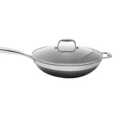 Wok z powłoką DIAMOND Kohersen Black Cube z pokrywką (32 cm ; 5,1l)