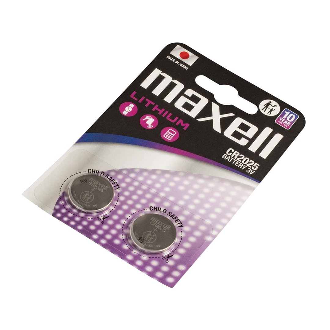 MAXELL Bateria litowa LITHIUM CR2025 2 szt. 3V - obrazek 2