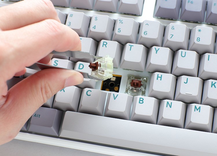 Ducky One 3 klawiatura Gaming USB Szary - obrazek 2