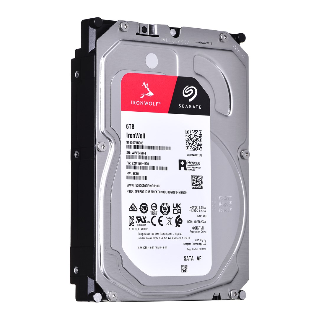 Dysk twardy HDD Seagate IronWolf 6TB 3,5" SATA ST6000VN006 - obrazek 2