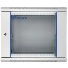 Szafa rack Extralink EX.8581 (400mm / 600mm / 600 mm; wisząca; Otwierane; 19''; kolor szary)