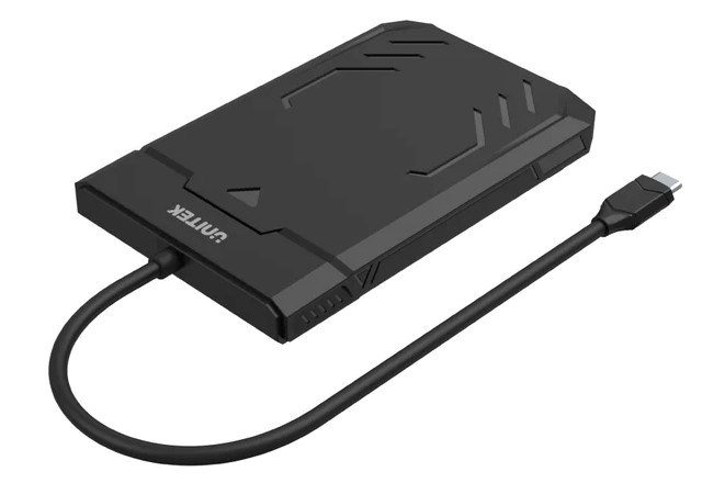 UNITEK OBUDOWA USB-C HDD/SSD SATA UASP 5GBPS - obrazek 2