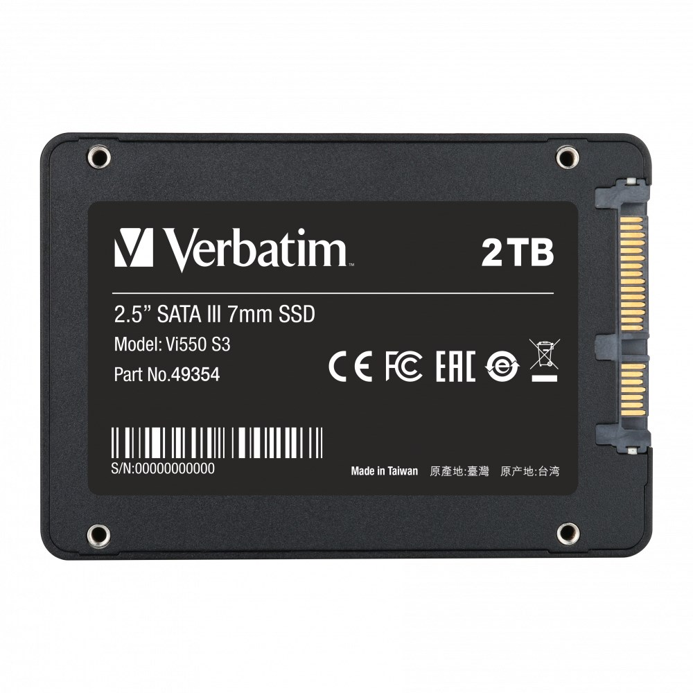 Verbatim Vi550 S3 2 TB 2.5" Serial ATA III - obrazek 2