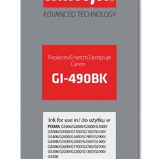 Activejet AC-G490Bk Tusz (zamiennik Canon GI-490BK; Supreme; 135 ml; 6000 stron, czarny)