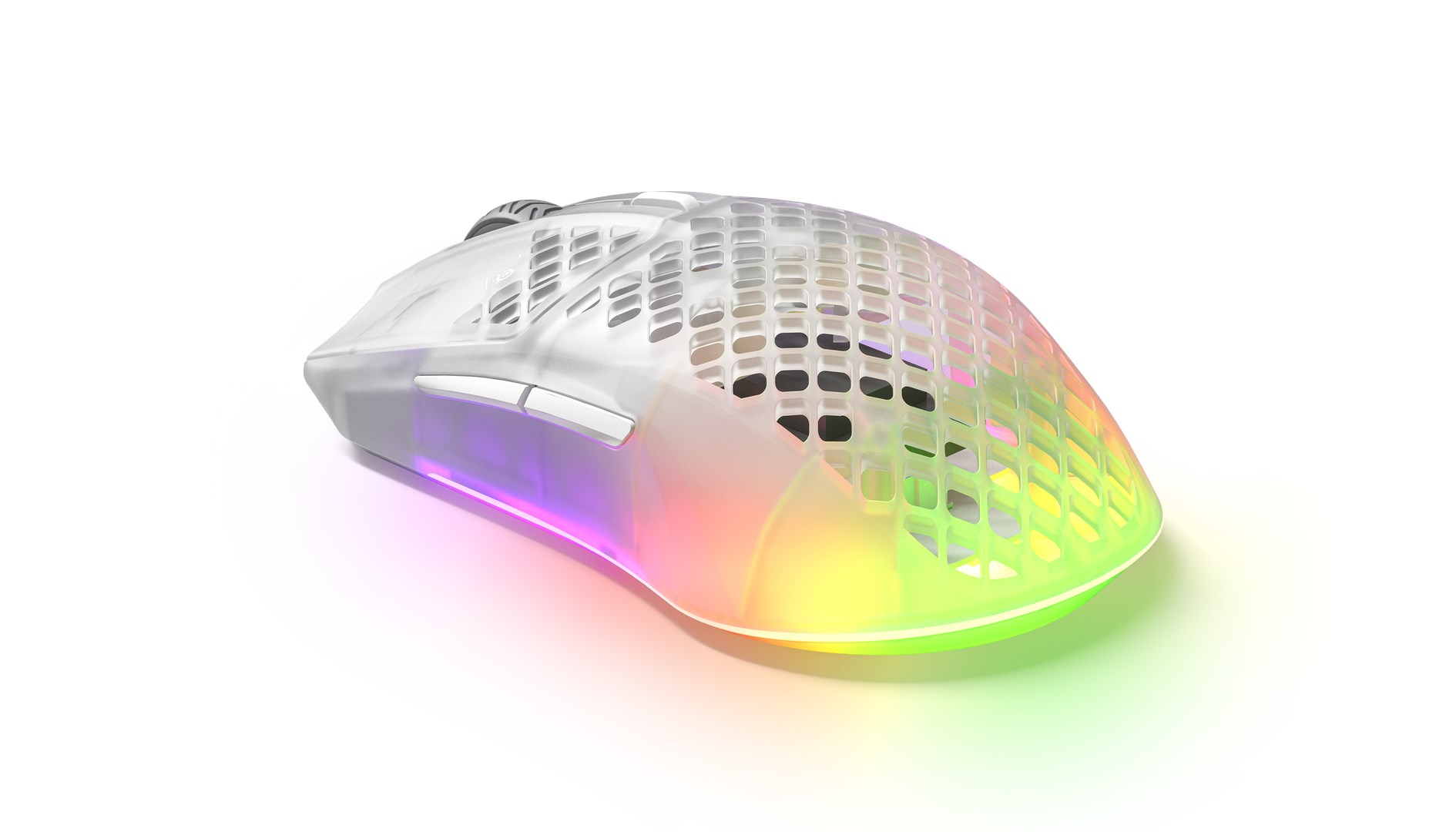 Mysz Gaming Aerox 3 Wireless Ghost 2022, Gaming-Maus - obrazek 2