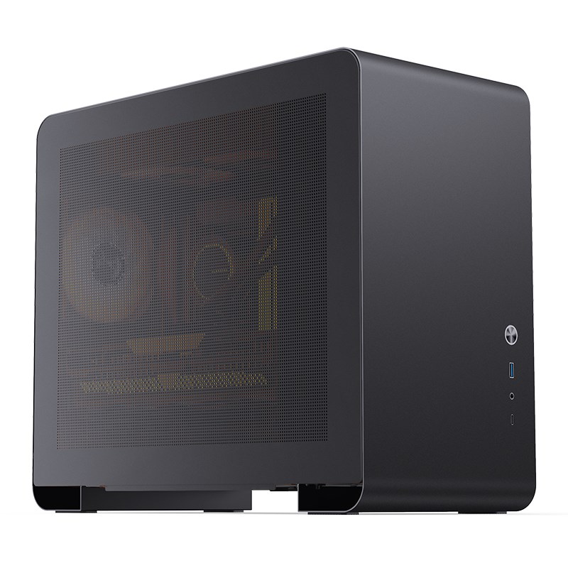 Jonsbo U4 Mini Mesh Micro-ATX Case - Czarny - obrazek 2
