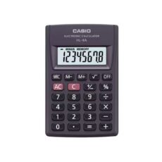 CASIO Kalkulator kieszonkowy HL-4A-B 8-cyfrowy 56x87mm czarny
