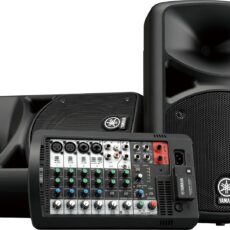 Yamaha STAGEPAS 400BT - Przenośny system PA z 8-kanałowym mikserem i wbudowaną końcówką mocy