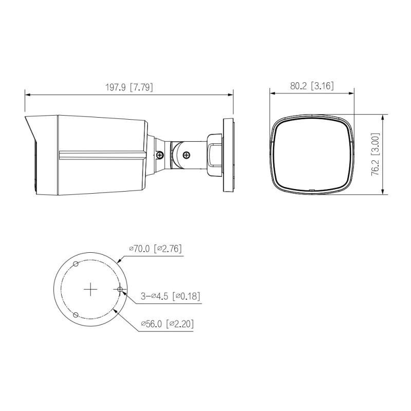 KAMERA IP DAHUA IPC-HFW1239TL1-A-IL-0280B - obrazek 2