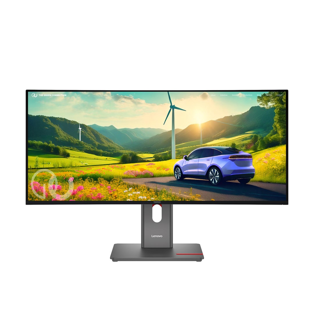 Lenovo ThinkVision P34WD-40 34" WQHD 120Hz 300nits AG USB HDMI DP LAN Eclipse Black 3Y