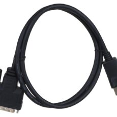Kabel GEMBIRD CC-DPM-DVIM-1M (DisplayPort M - DVI-D M; 1m; kolor czarny)