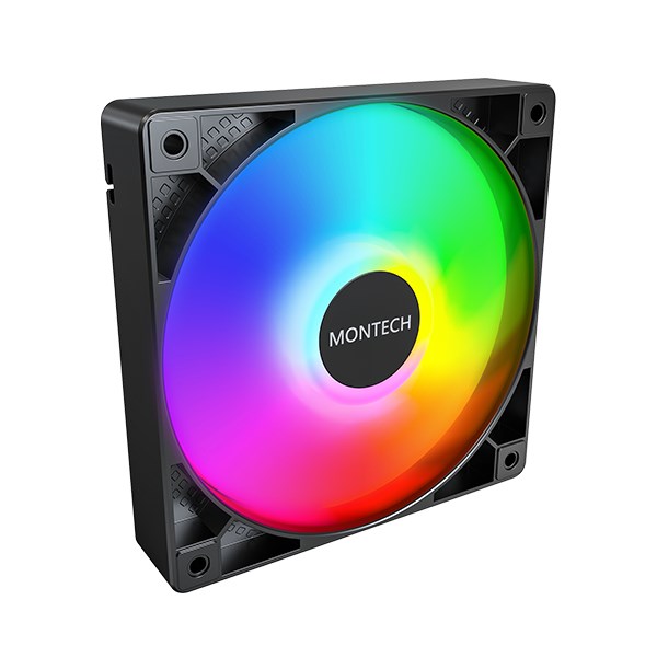 Wentylator Montech GF120 PWM ARGB, 3 szt. - 120mm - obrazek 2