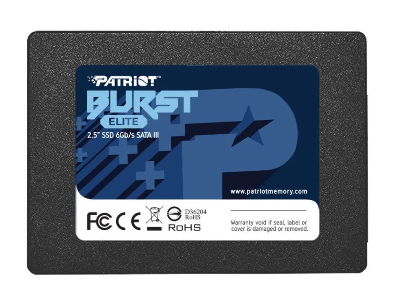 Dysk SSD PATRIOT BURST ELITE 480GB SATA 3 2.5INCH - obrazek 2