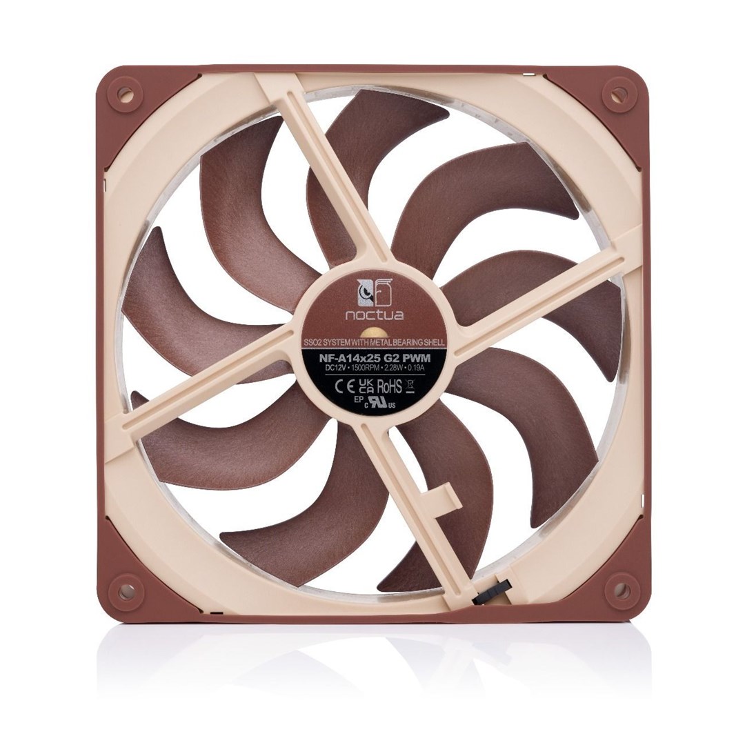 Wentylator NOCTUA 140mm NF-A14x25 G2 PWM - obrazek 2