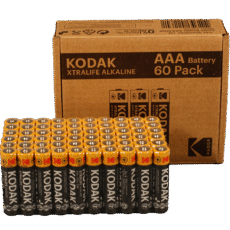 KODAK BATERIE ALKALICZNE XTRALIFE AAA LR3 X 60 SZT.