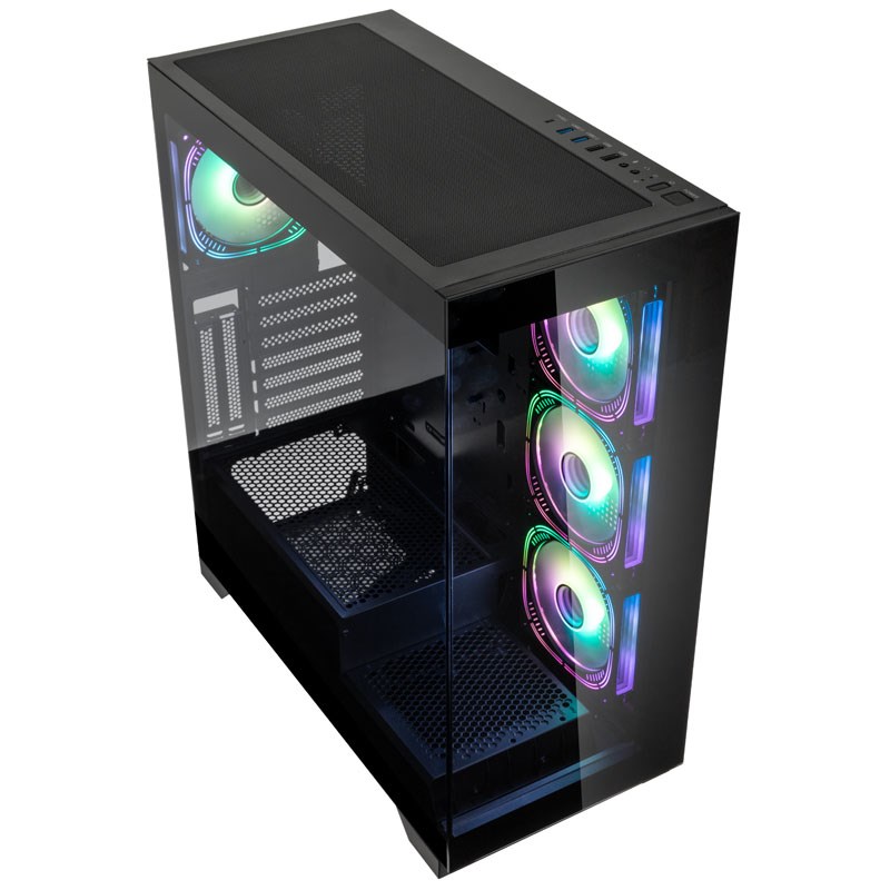 Obudowa Kolink Unity Peak ARGB czarna - obrazek 2