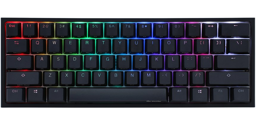 Ducky One 2 Pro Mini klawiatura Gaming USB QWERTY Czarny
