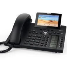 Snom D385 telefon VoIP Czarny 12 linii TFT