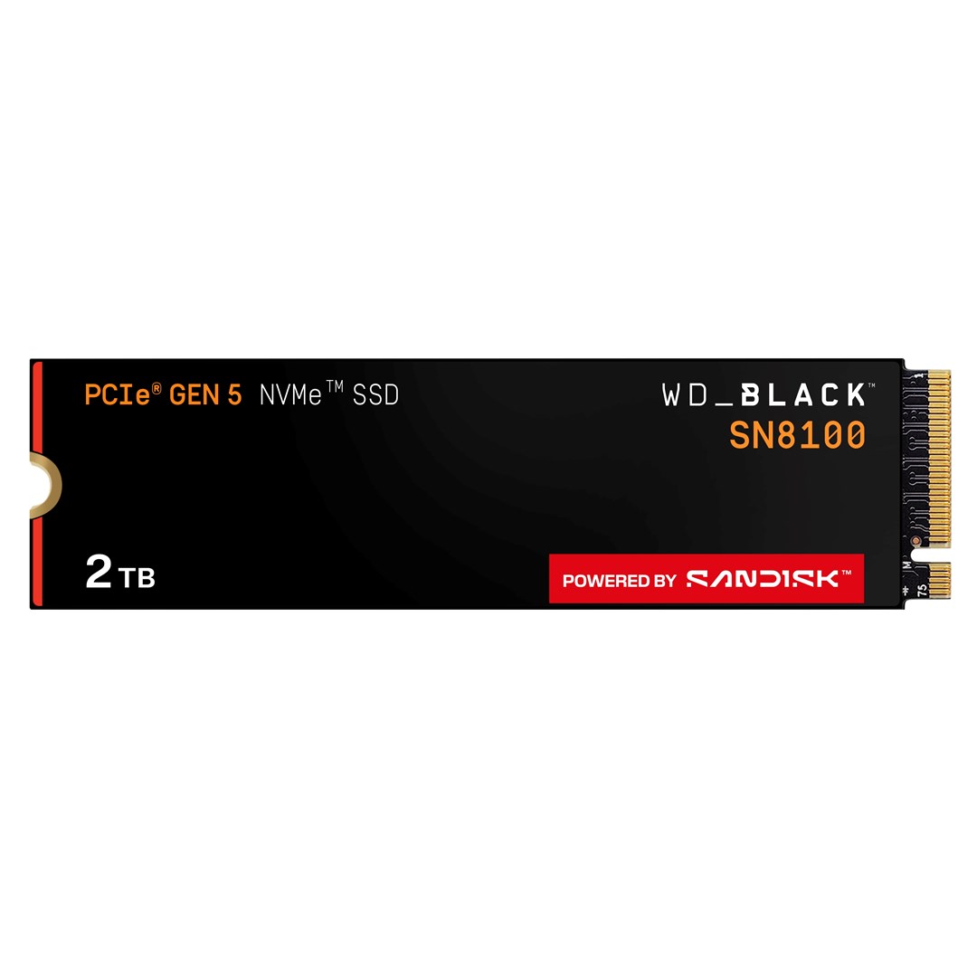 SSD WD Black SN8100 w/o HS 2TB WDS200T1X0M