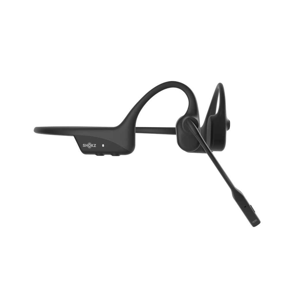 Słuchawki bezprzewodowe kostne Shokz OpenComm2 USB-C czarne - obrazek 2