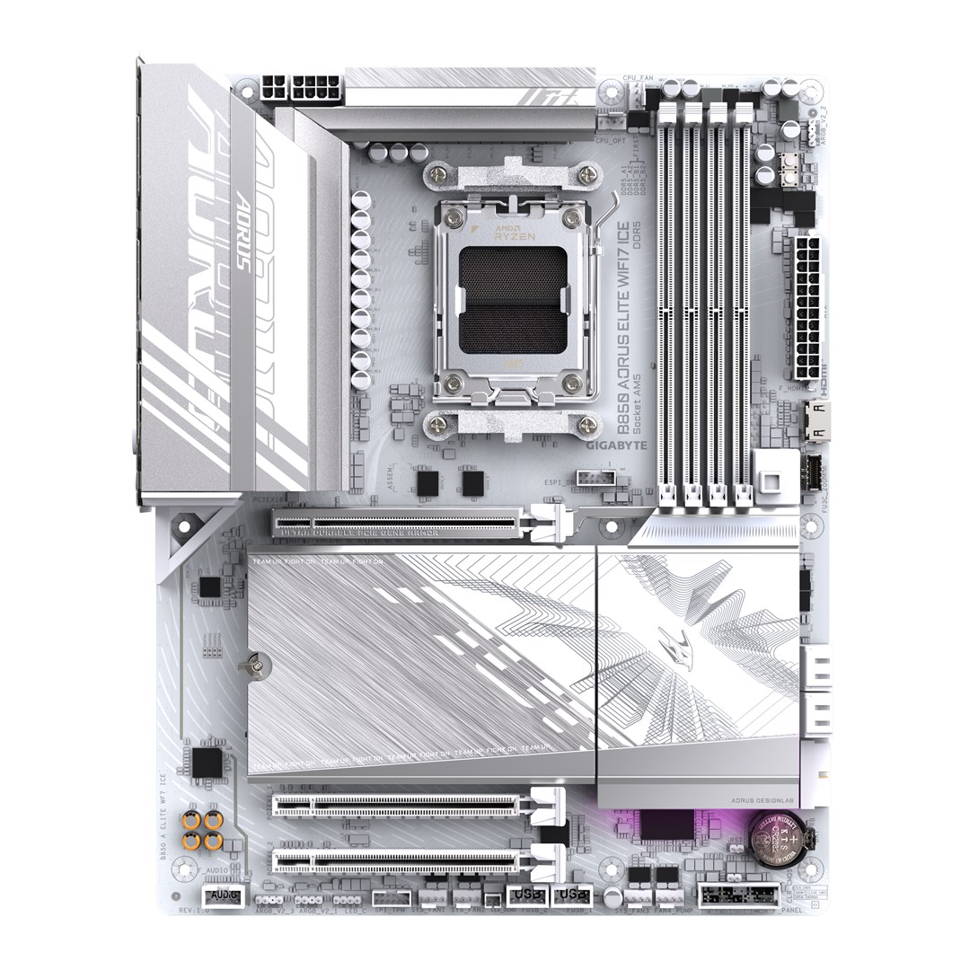 Płyta główna Gigabyte B850 AORUS ELITE WF7 ICE - obrazek 2