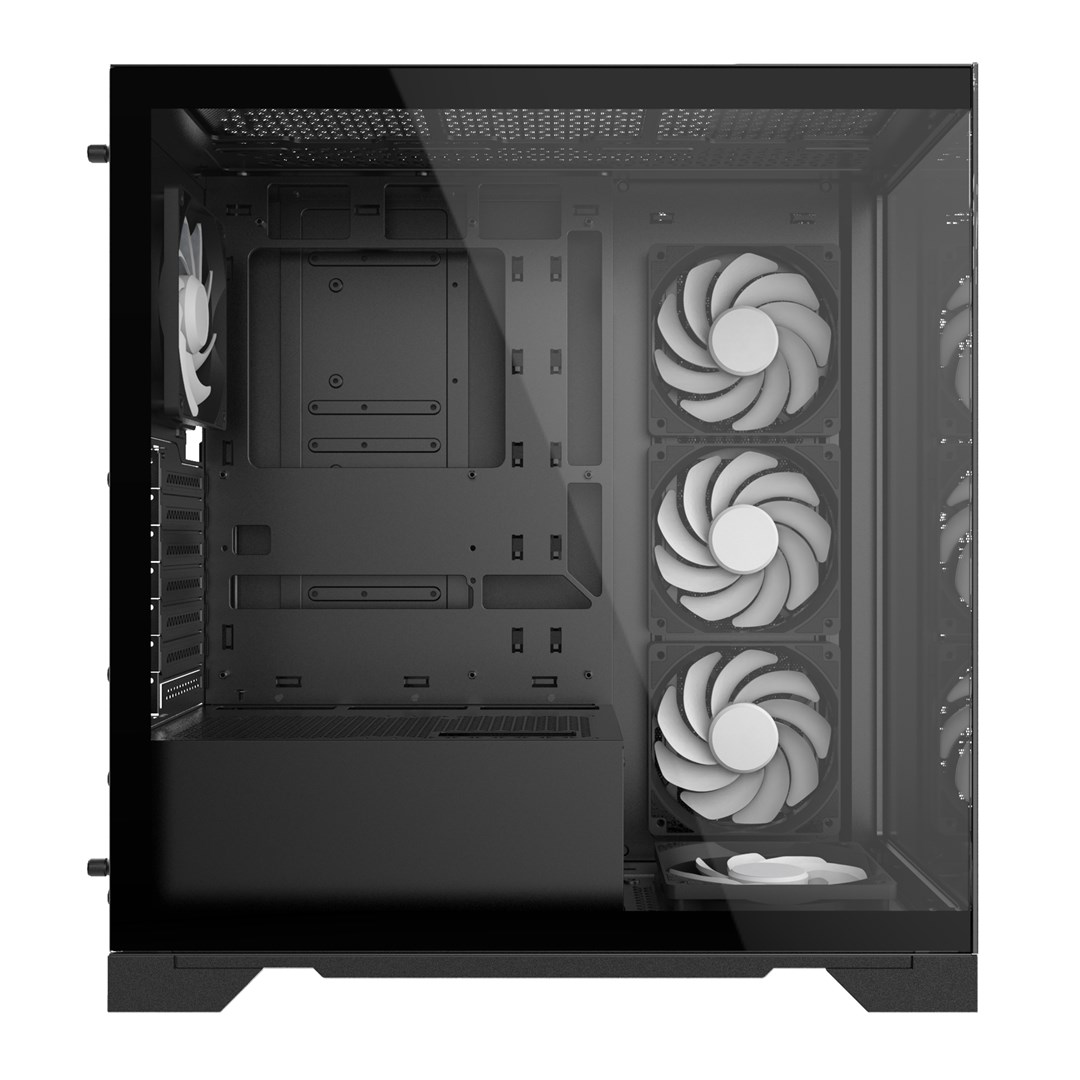 Obudowa komputera MIDITOWER MATX bez zasilacza INVADERXMT-BKCWW ADATA - obrazek 2