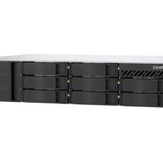 Qnap TS-855eU-8G, 2U, 8 x 2.5"/3.5" SATA, Intel Atom C5125 8C/8T, 8 GB SODIMM DDR4 (max. 64GB ), 2 x 2.5GbE, Single PSU