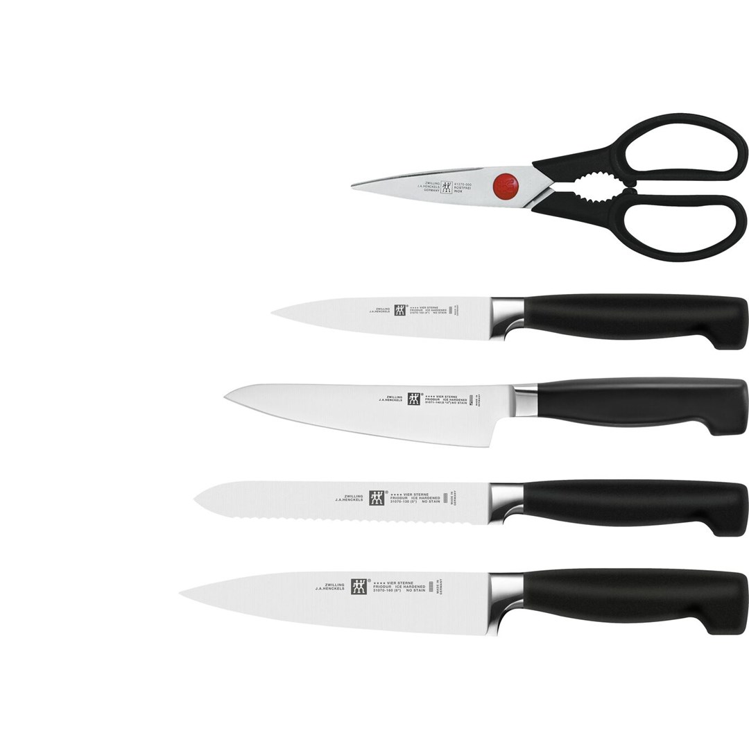 Zestaw blok do noży 6 sztuk ZWILLING Four Star - obrazek 2