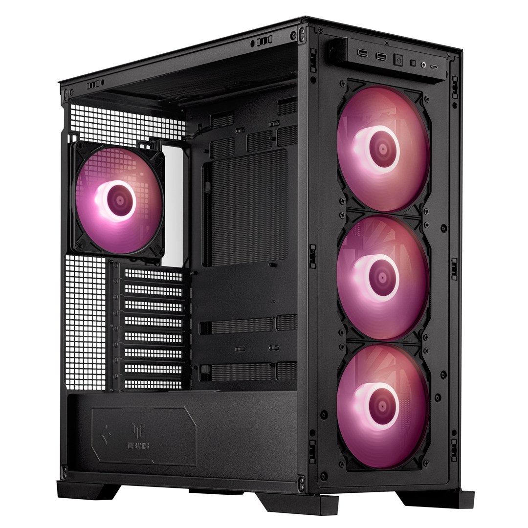 Obudowa Asus TUF GAMING GT302 TG ARGB BLACK - obrazek 2