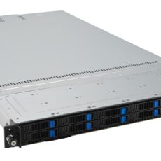 Platforma Asus Rack (1U) RS500A-E12-RS12U AMD Epyc 9004 (16x NVMe, 2xM.2, 2xGPU, 2x1Gbe, IPMI, 1+1 1600W)