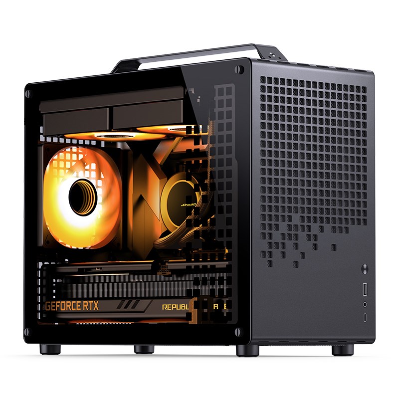 Obudowa Jonsplus MATX Uchwyt Case Z20 - czarny - obrazek 2