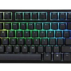 Klawiatura gamingowa Ducky One 2 TKL PBT, MX-Speed-Silver, RGB LED - czarna