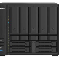 Qnap TS-932PX-4G, Tower,  9 x 2.5"/3.5" SATA, Annapurna Labs Alpine AL324 1.7GH, 4GB DDR4 SODIMM (Max. 16GB), 2 x 10GbE SFP+, 2 x 2.5GbE, External adapter (PSU)