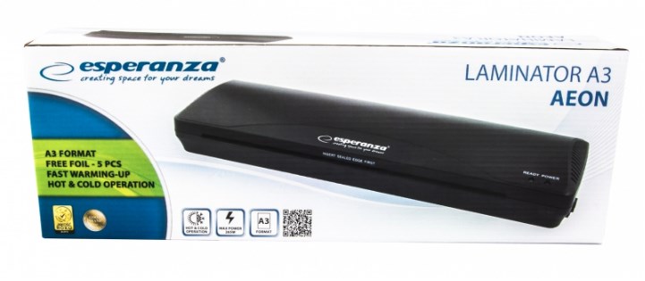 Laminator Esperanza AEON EFL003 - obrazek 2