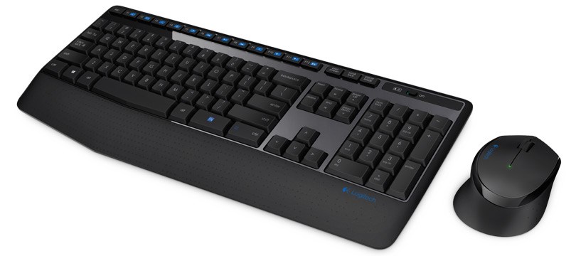 KLAWIATURA LOGITECH Wireless Combo MK345 + mysz - obrazek 2