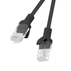 Patchcord UTP Lanberg PCU5-10CC-0500-BK (RJ45 - RJ45 ; 5m; UTP; kat. 5e; kolor czarny)