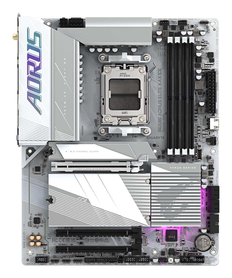 Płyta główna Gigabyte B650E AORUS ELITE X AX ICE - obrazek 2
