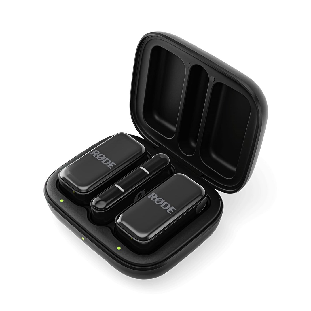 RODE Wireless Micro - 2-kanałowy cyfrowy system bezprzewodowy (Lightning, Czarny) - obrazek 2