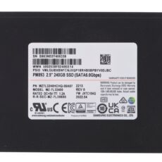 Dysk SSD Samsung PM893 240GB SATA 2.5" MZ7L3240HCHQ-00A07 (DWPD 1)