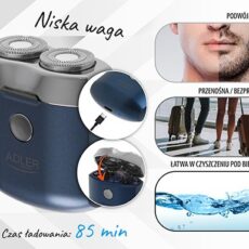 Golarka podróżna USB ADLER AD 2937