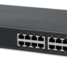 Switch Gigabit 16x 1000Mbps RJ45 PoE/PoE+ 220W Rack 19
