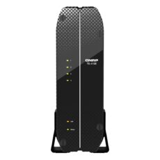 Qnap TS-410E-8G, Tower,  4 x 2.5" SATA SSD , Intel Celeron J6412 4C/4T, onboard 8GB (not expandable), 2 x 2.5GbE, External adapter (PSU)