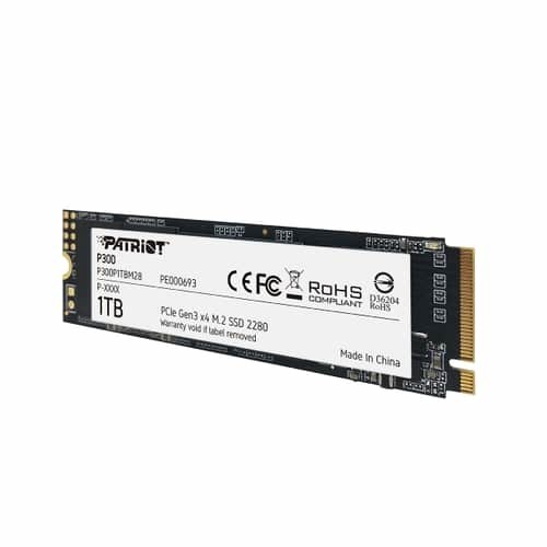 SSD Patriot Viper P300 M.2 PCI-Ex4 NVMe 1TB - obrazek 2