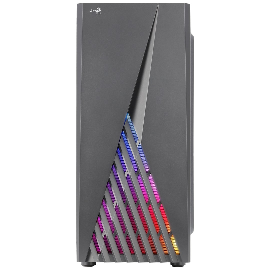 Obudowa AEROCOOL PGS DELTA-A-BK-v1 RGB czarna - obrazek 2