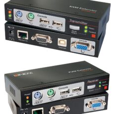 Lindy Cat.5 KVM Extender Combo 300, PS/2, USB i VGA