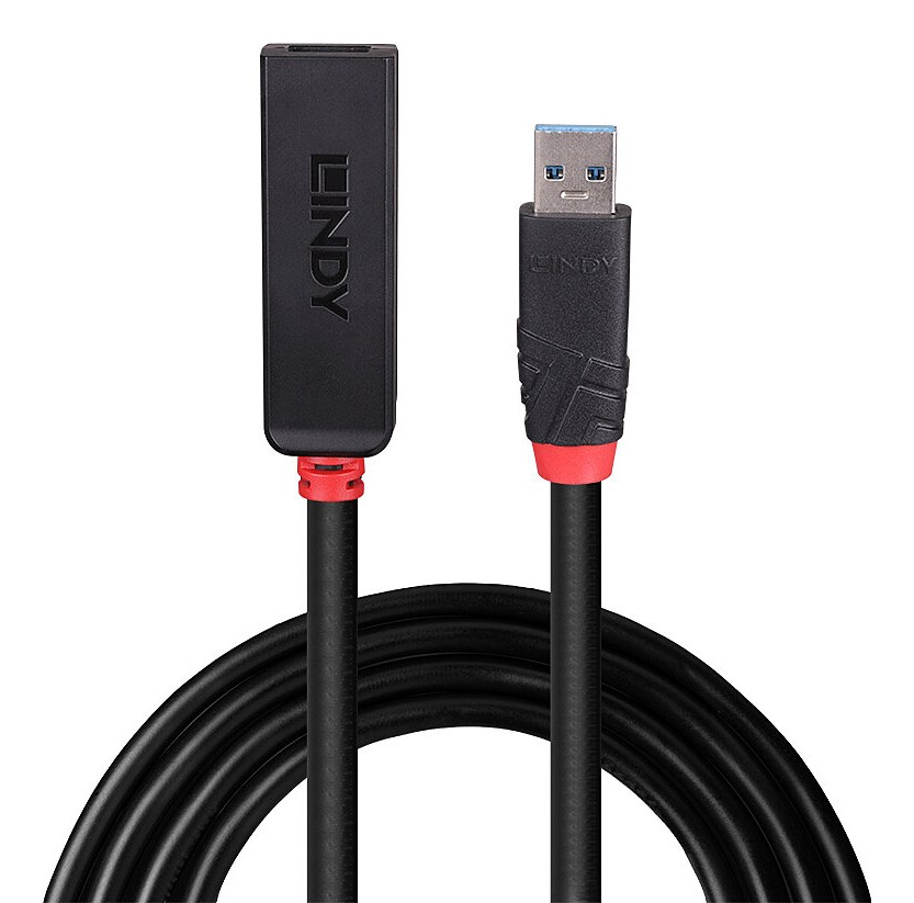 Przedłużacz USB3 EXTENSION 5M/43401 LINDY - obrazek 2