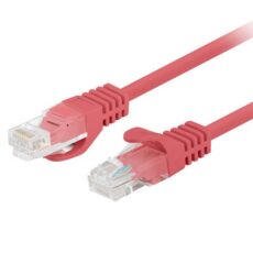 PATCHCORD KAT.6 UTP 1M CZERWONY FLUKE PASSED LANBERG 10-PACK